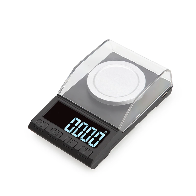 Compact Pocket Milligram Digital Scale, High Accuracy Portable Electronic Scale For Jewelry, Fine Powder & Small Specimens
