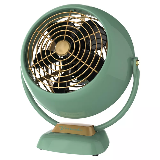 Vintage Metal Mini Air Circulator Fan