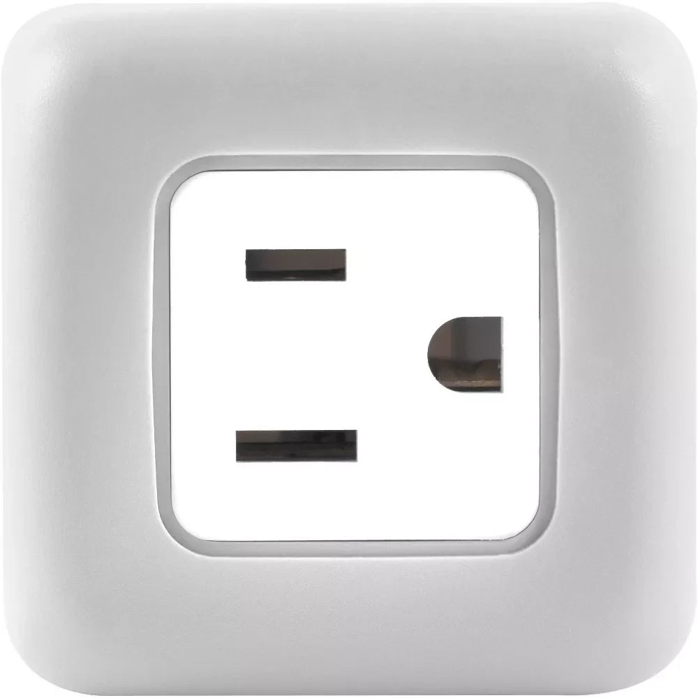 Cube 3-outlet Grounded Surge Protection Wall Tap Extender