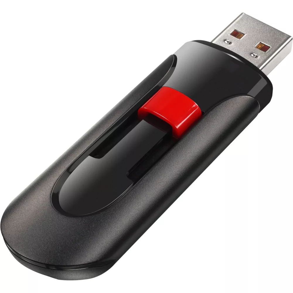 Retractable Secure USB Flash Drive